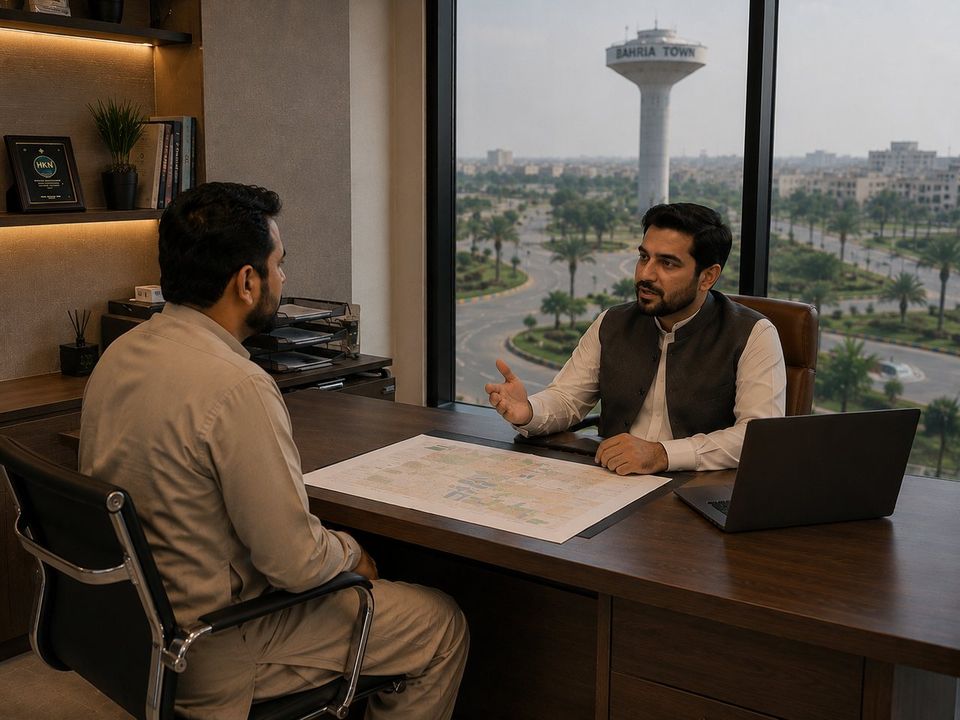 Real estate investment consultation.